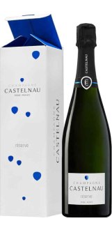 Champagne brut réserve Castelnau dans son étui Champagne Castelnau - 1
