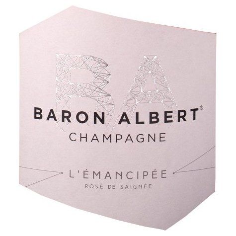 Etiquette baron Albert Rosé de Saignée