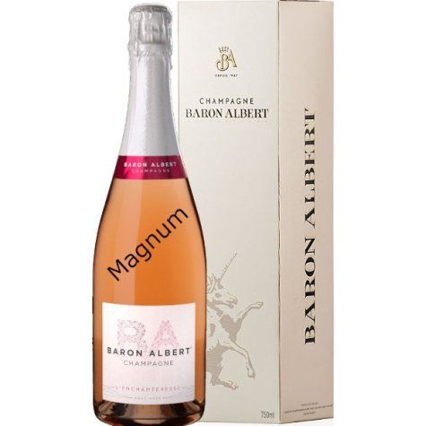 Magnum l'Enchanteresse champagne rosé Baron Albert Champagne Baron-Albert - 1