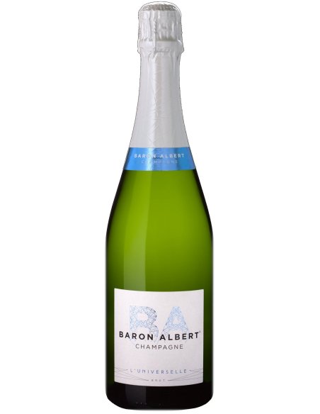 Champagne L'universelle dans son étui Baron Albert