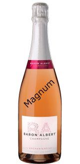 Champagne magnum rosé Baron Albert
