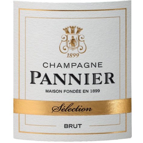 Par carton de 6 bouteilles) Champagne Pannier Brut Sélection