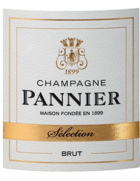 Champagne Pannier Brut Sélection avec 2 flûtes au meilleur prix