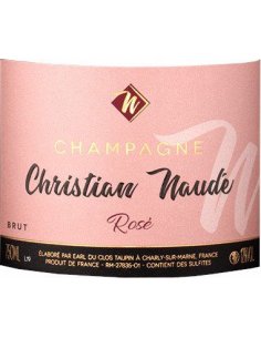 Champagne Naudé brut rosé 2