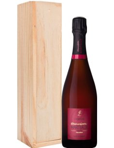 Rosé de saignée Marteaux dans caisse bois Champagne Olivier et Laetitia Marteaux - 1