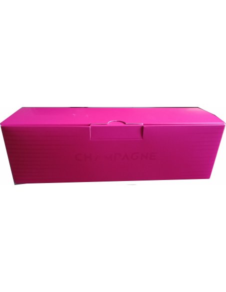 Coffret une bouteille Nuance rose