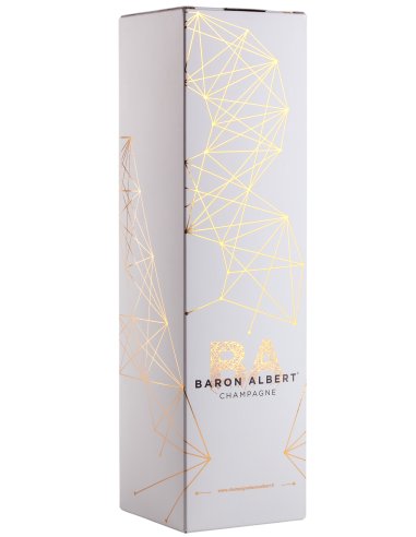 Baron Etui Albert’ Blanc & Or pour 1 bouteille