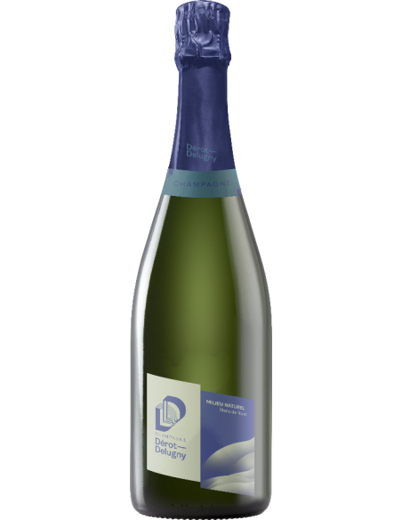 Champagne brut Milieu Naturel Blanche Dérot Delugny