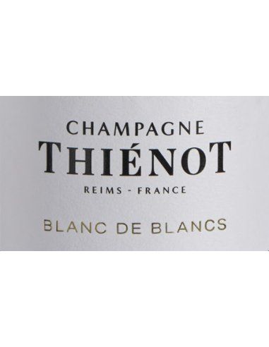 Etiquette Blanc de Blancs Thiénot