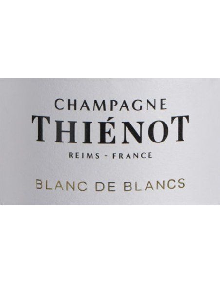 Etiquette Blanc de Blancs Thiénot Etiquette Blanc de Blancs Thiénot