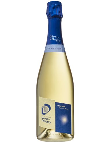 Blanc de Blancs champagne Dérot Delugny