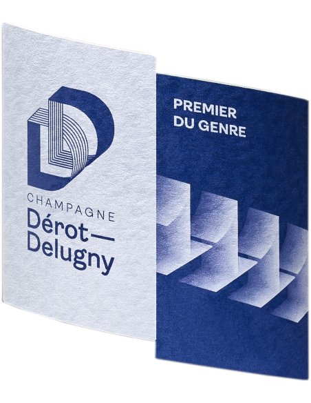 Etiquette Demi sec Dérot Delugny Etiquette Demi sec Dérot Delugny