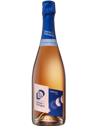 Champagne rosé brut Dérot Delugny