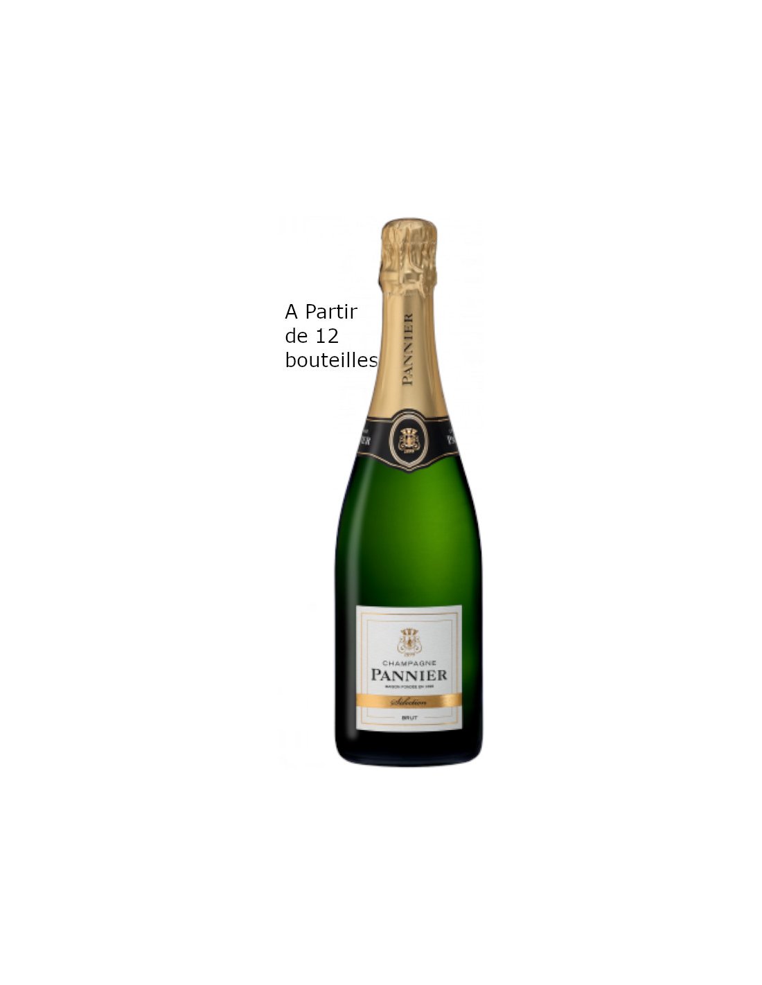 Champagne brut Sélection Pannier -meilleur prix par ed-champagne.