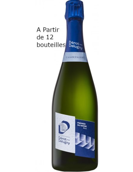 Champagne brut Milieu Naturel Blanche Dérot Delugny