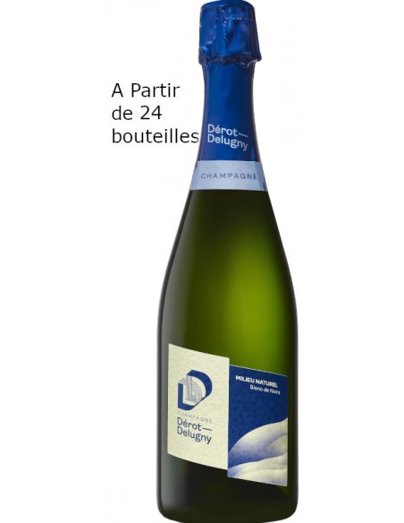 Champagne brut Milieu Naturel Dérot Delugny