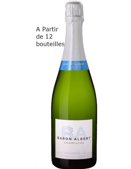 (Par carton de 12 bouteilles) Baron Albert cuvée Universelle