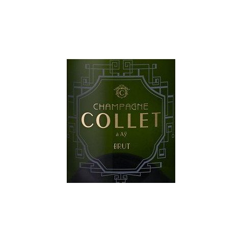 Etiquette champagne Collet Brut