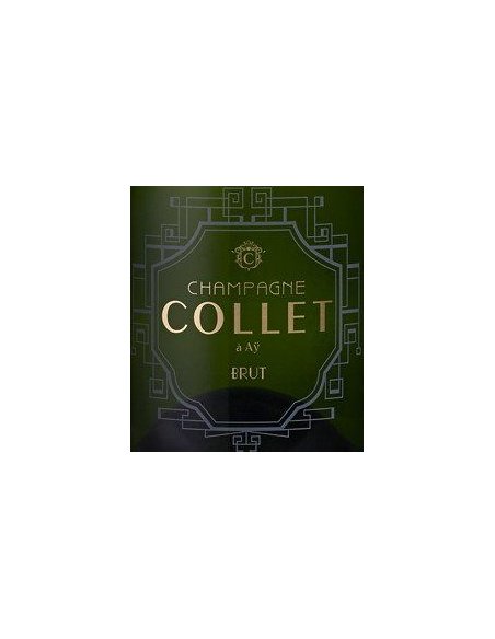 Etiquette champagne Collet Brut
