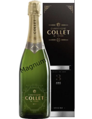 Magnum Champagne Collet brut in its case