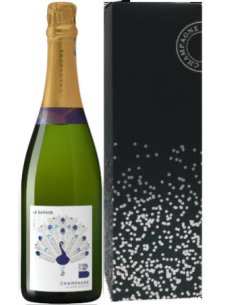 SAPHIR CHAMPAGNE BRUT CLAUDE BARON dans son étui