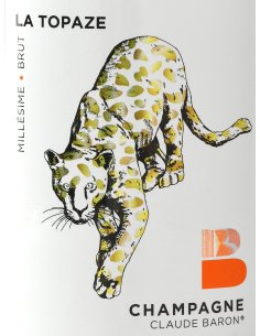 Champagne Millesime Topaze BRUT CLAUDE BARON 2 étoiles Guide Hachette 2019 2