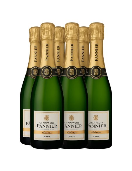 Champagne Pannier sélection brut par 6 bouteilles