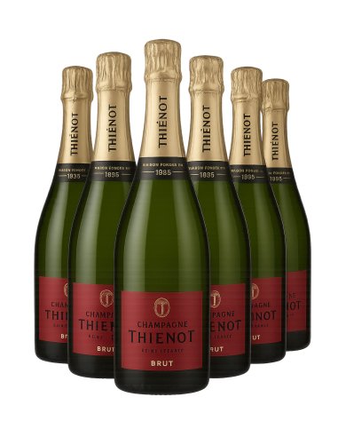 Champagne Thiénot brut par 6 bouteilles