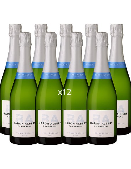 (Par carton de 12 bouteilles) Baron Albert cuvée Universelle