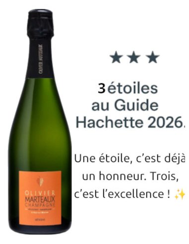 Champagne brut réserve olivier et Laëtitia...