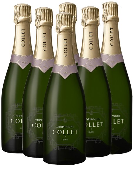 A partir de 6 bouteilles Collet brut