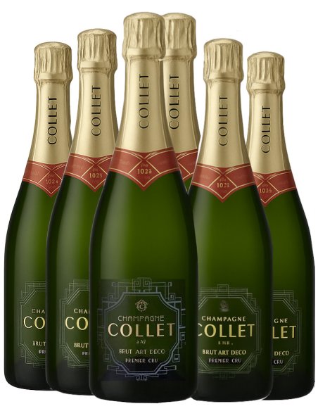 (A partir de 6 bouteilles) Collet Art Déco 1er Cru