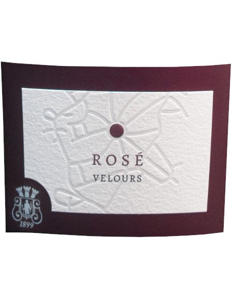 Champagne Pannier rosé Velours é tiquette