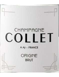 Bouteille de Champagne Collet Origine Brut - Cuvée Signature 75cl 2