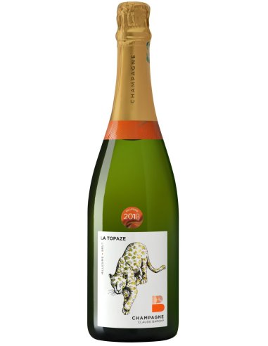Champagne Millesime Topaze BRUT CLAUDE BARON 2 étoiles Guide Hachette 2019