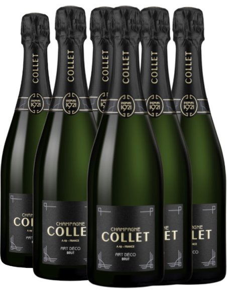 (A partir de 6 bouteilles) Collet Art Déco 1er Cru