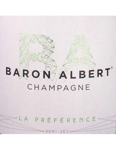Demi-sec La Préférence millésime 2014 champagne Baron Albert Champagne Baron-Albert - 2 Demi-sec La Préférence millésime 2014 champagne Baron Albert Champagne Baron-Albert - 2